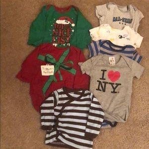 Baby Snap Onesies Ranging from 6-9M and 6-12M